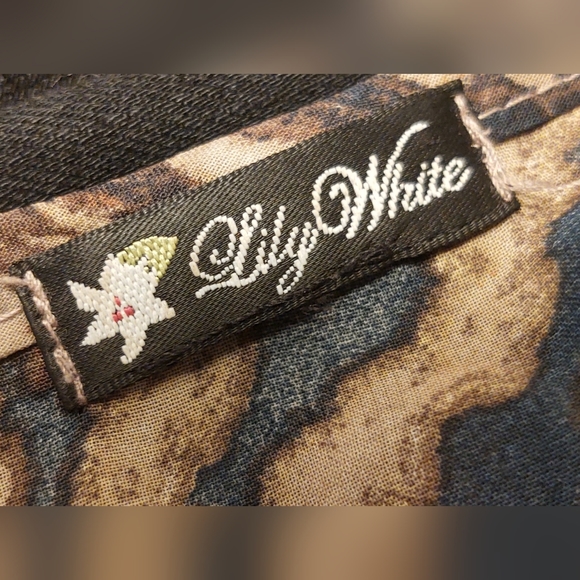 Sheer Shoulder Cover Cropped Cardigan - Picture 7 of 7